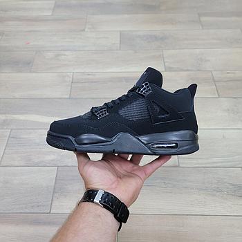 Кроссовки Air Jordan 4 Retro Black Cat 2020