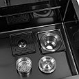 Мойка ARFEKA AF 750*460 BLACK PVD NANO, фото 7