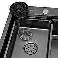 Мойка ARFEKA AF 750*460 BLACK PVD NANO, фото 5