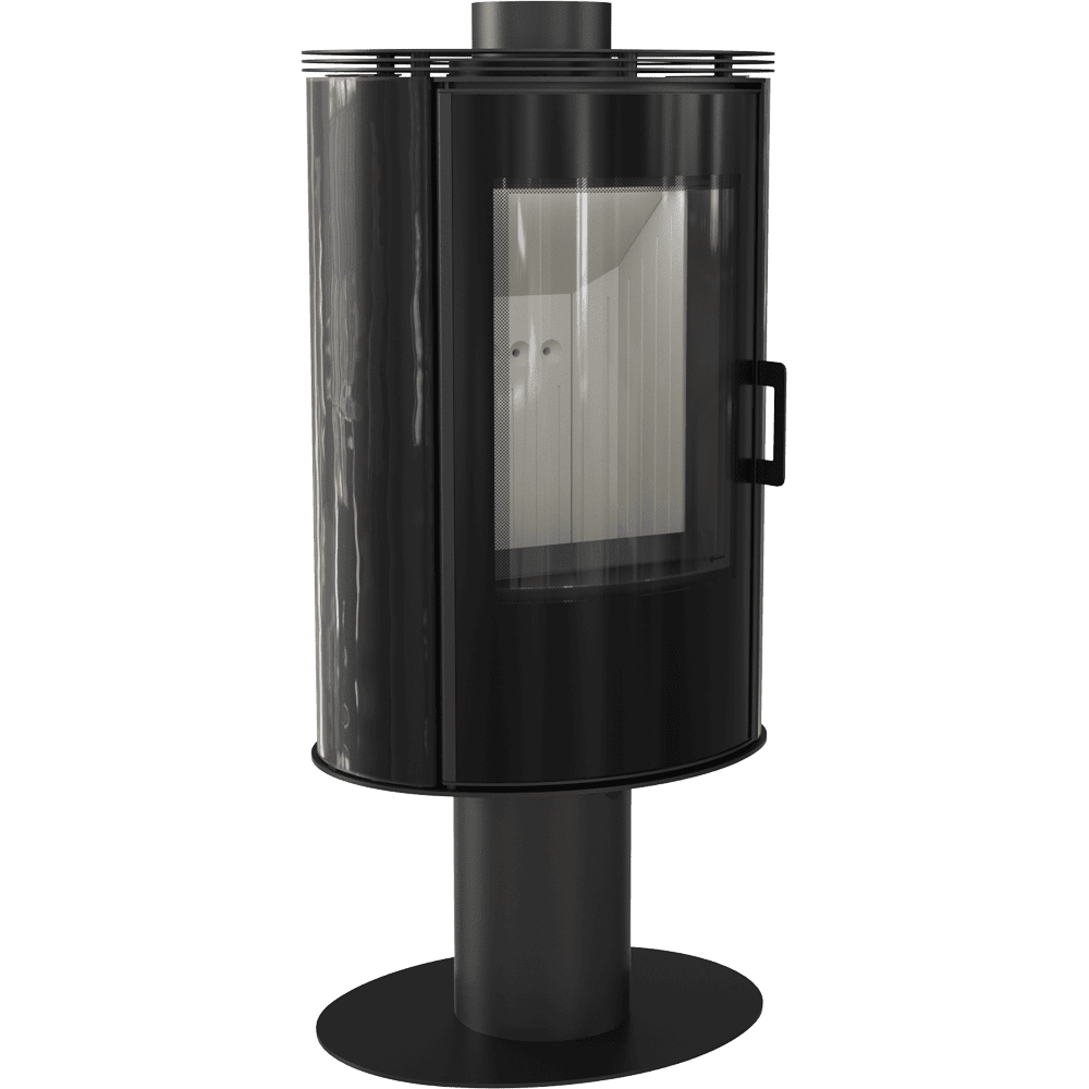 Печь-камин Kratki AB S N O GLASS