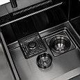 Мойка ARFEKA ECO AR 680*450 BLACK PVD NANO, фото 4