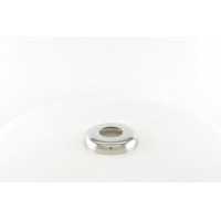 Декоративная чашка на стойку (трубу) диаметром 25.4 мм из нержавеющей стали - фото 1 - id-p34047328