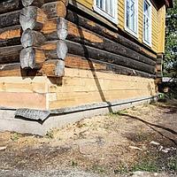 Как отремонтировать фундамент деревянного дома