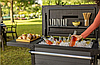 Садовый стол на колесах Keter Patio Cooler с поддоном для льда, графит 255187, фото 4