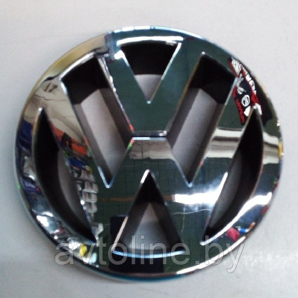 Эмблема решетки радиатора VW Caddy 11-15 Passat 11-15 Touran 11-15 1T0853601E ULM (под оригинал)