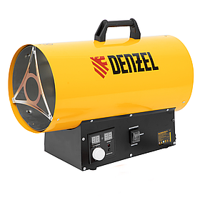 Газовая тепловая пушка Denzel GHG-15i, 15 кВт, цифровой термостат, пропан-бутан