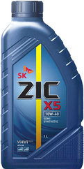 Моторное масло ZIC X5 10W40 / 132622 (1л)