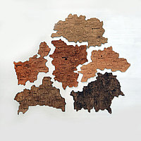 Пазл "Карта Беларуси" №24 (Размер 80*70 см) цвет можно изменить