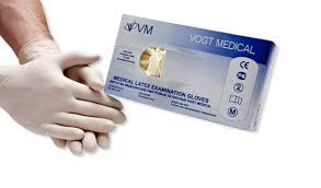 Vogt Medical перчатки латексные (опудренные) XL - фото 1 - id-p34048630