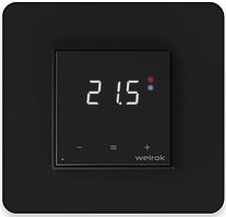 Терморегулятор Welrok oz bk, встраиваемый, цифровой, программируемый с WiFi, 3 кВт