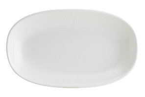 Блюдо овальное 190*110 мм. Ирис Белый, форма Гурмэ Bonna /1/12/2304/ ОСЕНЬ