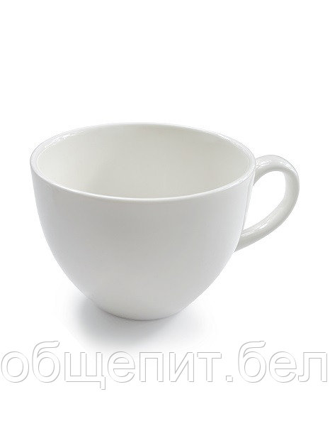 Чашка 230 мл. чайная d=93 мм. h=69 мм. Ирис Белый (блюдце 63099) Bonna /1/6/792/ ОСЕНЬ