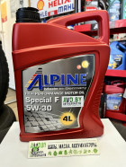 Моторное масло Alpine Special F 5W-30 4л