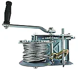 Лебедка ручная барабанная Shtapler FD-2500 (1130кг, 10м, трос), фото 4