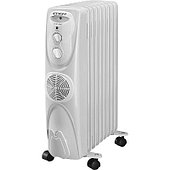 Радиатор масляный Engy EN-1309F Classic 9 секций (2,5 кВт) + встроенный тепловентилятор