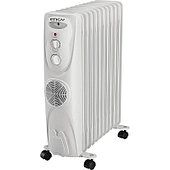 Радиатор масляный Engy EN-1311F Classic 11 секций (2,9 кВт) + встроенный тепловентилятор