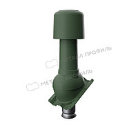Металл Профиль Выход вентиляции изолированный MAXI TURBO 125/160 С-21 (зеленый)