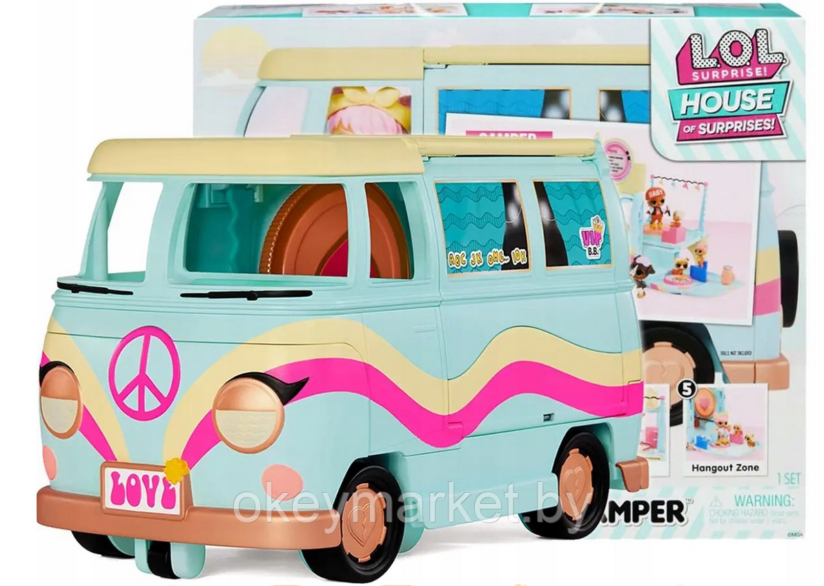 Игровой набор LOL Surprise OMG Grill & Groove Camper 580645
