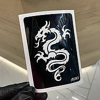 Трафарет для тату №400