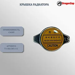 T11BJ1301111 DragonZap Крышка радиатора