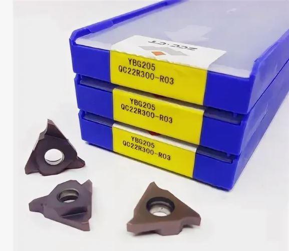 Пластина твердосплавная QC22R300R YBG205