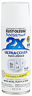 Краска универсальная на алкидной основе Ultra Cover 2x Spray Белый, матовый