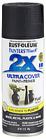 Краска универсальная на алкидной основе Ultra Cover 2x Spray Черный, матовый