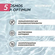 Бытовой осмос WiseWater Osmos P. Optimum, с насосом, фото 2