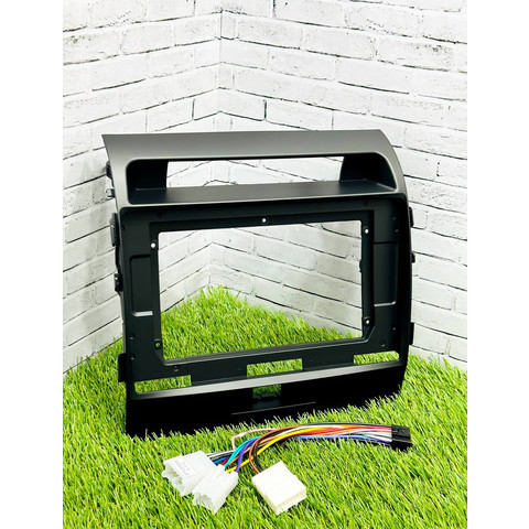 Переходная рамка Toyota Land Cruiser 2007-2015 ,9" с проводами