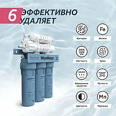 Бытовой осмос WiseWater Osmos Mineral с мембраной ULTRAAQUA, фото 3