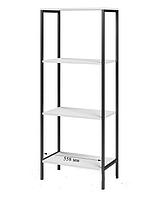 Стеллаж Mio Tesoro Joy Loft (белый/черный)