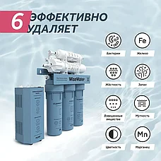 Бытовой осмос WiseWater Osmos P. Mineral, с насосом, фото 2