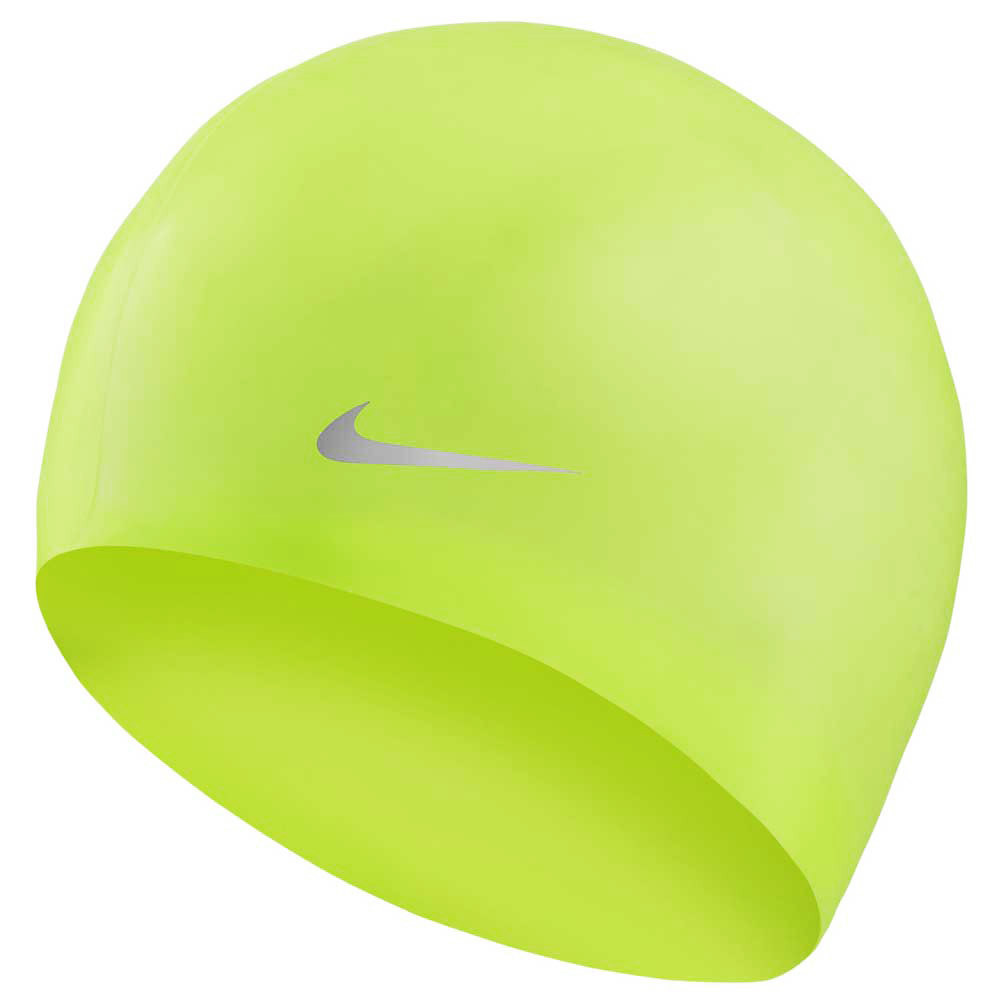 Шапочка для плавания Nike Solid Silicone Youth TESS0106737 (желтый неон)