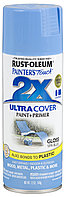 Краска универсальная на алкидной основе Ultra Cover 2x Spray Голубой минеральный, глянцевый