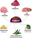 Сухой корм для кошек Award Adult Indoor Big Сats (для крупных пород с говядиной и курицей с добавлением, фото 5