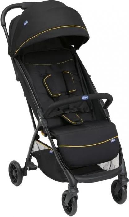 Коляска прогулочная «книга» Chicco Glee Uneven (Black)