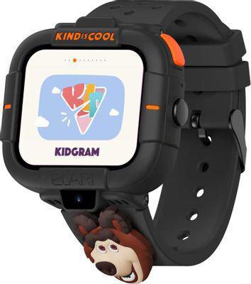 Смарт-часы ELARI Маша и Медведь, 1.76", с SIM, черный