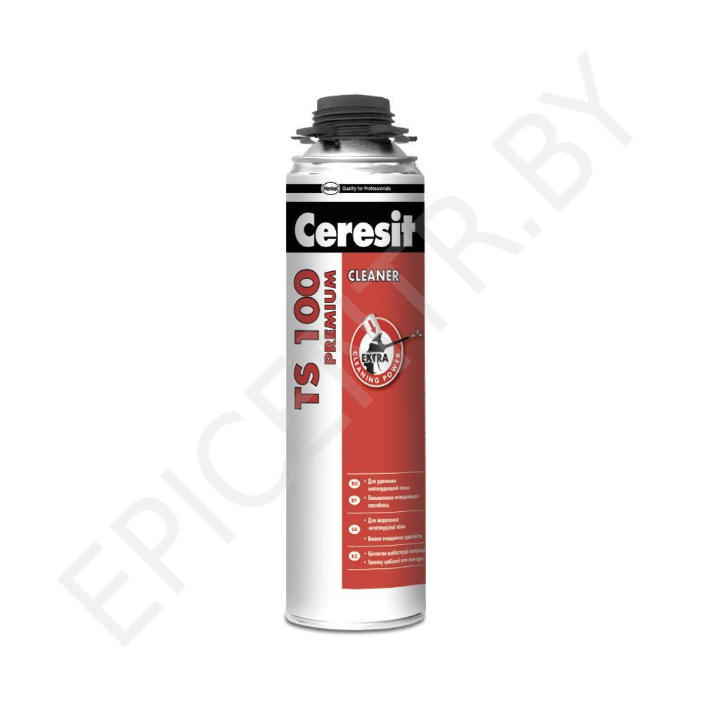 Ceresit TS 100 Premium Cleaner. Очиститель пeны, 500 мл