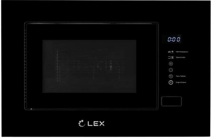 Микроволновая печь LEX Bimo 20.01, встраиваемая, 20л, 700Вт, черный [chve000001]