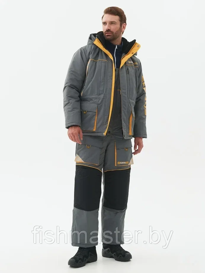 Костюм HUNTSMAN Elbrus -45°C Серый/Банан