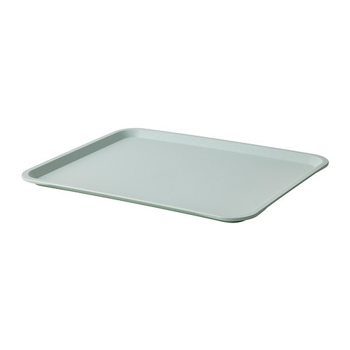 IKEA/  ТИЛЛЬГОНГ поднос, бледно-зеленый, 37x29 см
