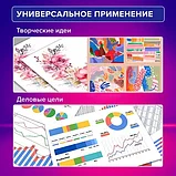 Бумага для цветной лазерной печати BRAUBERG DIGITAL А5, 160г/м2 145% (CIE) 100 л, фото 3