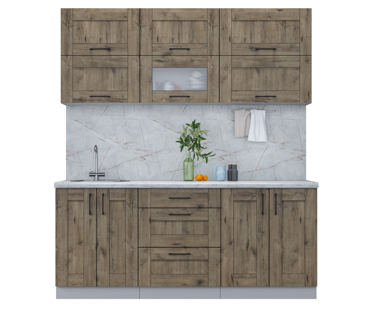 Кухня Мила Хольц 1.9Б Дуб веллингтон