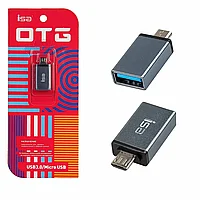 Переходник OTG - Micro Micro USB на USB 3.0 ISA Адаптер мобильных устройств