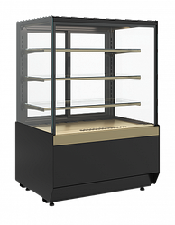 Кондитерская витрина холодильная Carboma Cube KC70 VV 1.3-1 STANDARD (версия 2.0) 0...+7