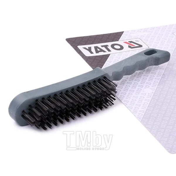 Щетка ручная стальная 6 рядка Yato YT-6356, Китай
