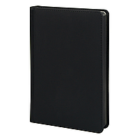 Полудатированный ежедневник с логотипом Classic Soft черный