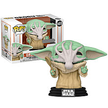 Грогу с Существом из супа / Star Wars Mandalorian Child (Soup Creature). Фигурка Funko POP! Bobble