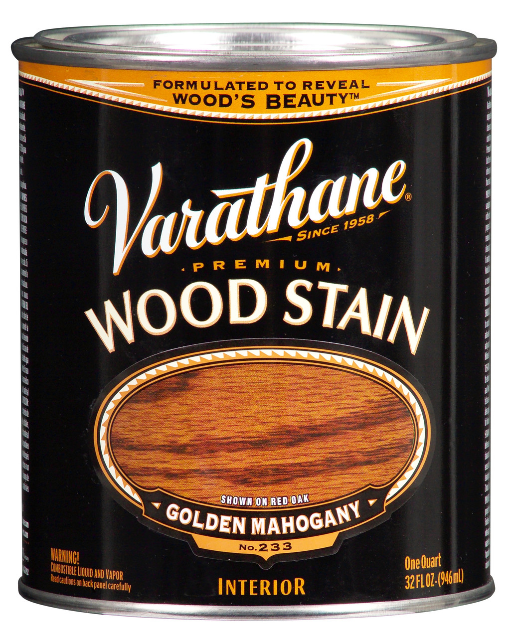 Пропитка для дерева на масляной основе Varathane Wood Stain (тонирующее масло для дерева) Цвет:Золотой махагон - фото 1 - id-p33489028