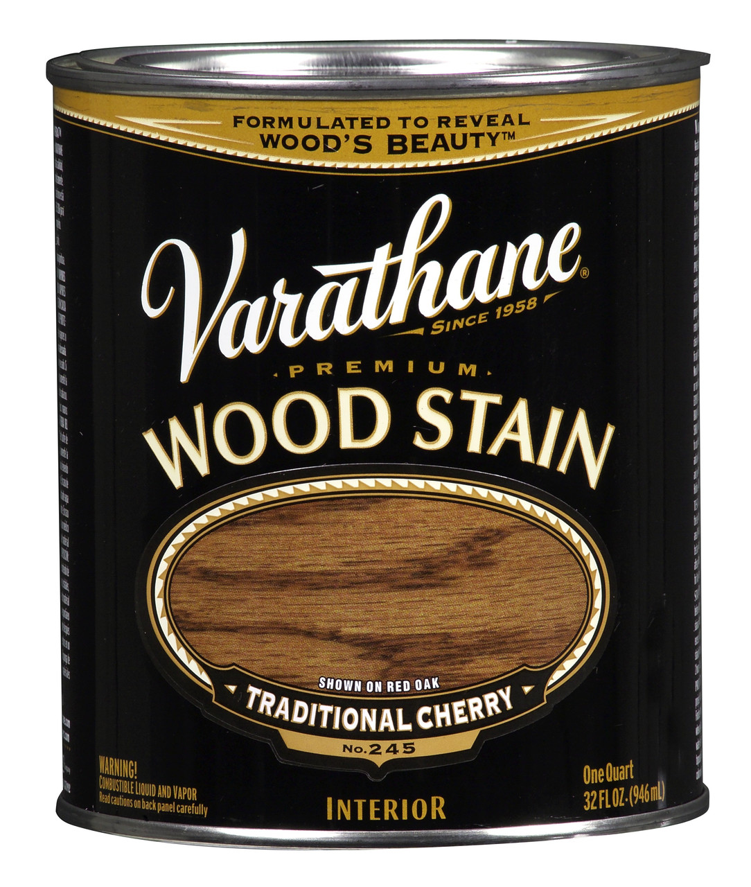 Пропитка для дерева на масляной основе Varathane Wood Stain (тонирующее масло для дерева)Традиционная вишня - фото 1 - id-p33489039